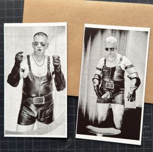 2 Postcards Rubber Master 16 Number 2