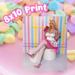8x10 Milkshake Print