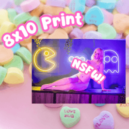 8x10 Gamer Girl Print