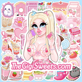 Official Gigi Sweets Sticker