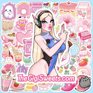 Gamer Girl Sticker