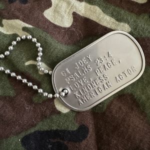 GI Joey Military Tag