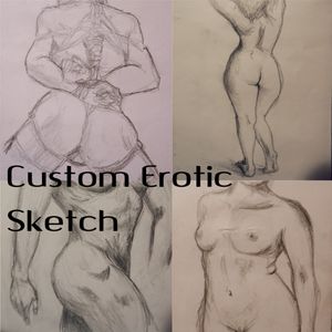 Erotic Sketches: Lewd Custom Drawings by Me!