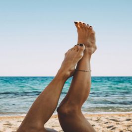 Feet Pics Black Hot Nails