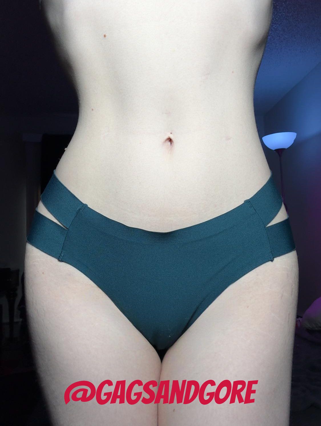 Dark Green Cheeky Underwear