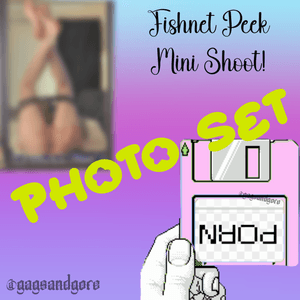 Fishnet Peek Mini Photo Shoot