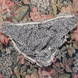 White Leopard Panty