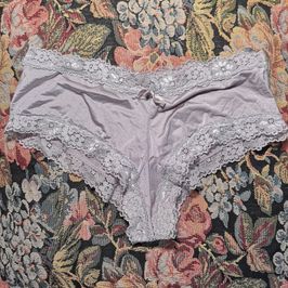 White Lace Rim Panty