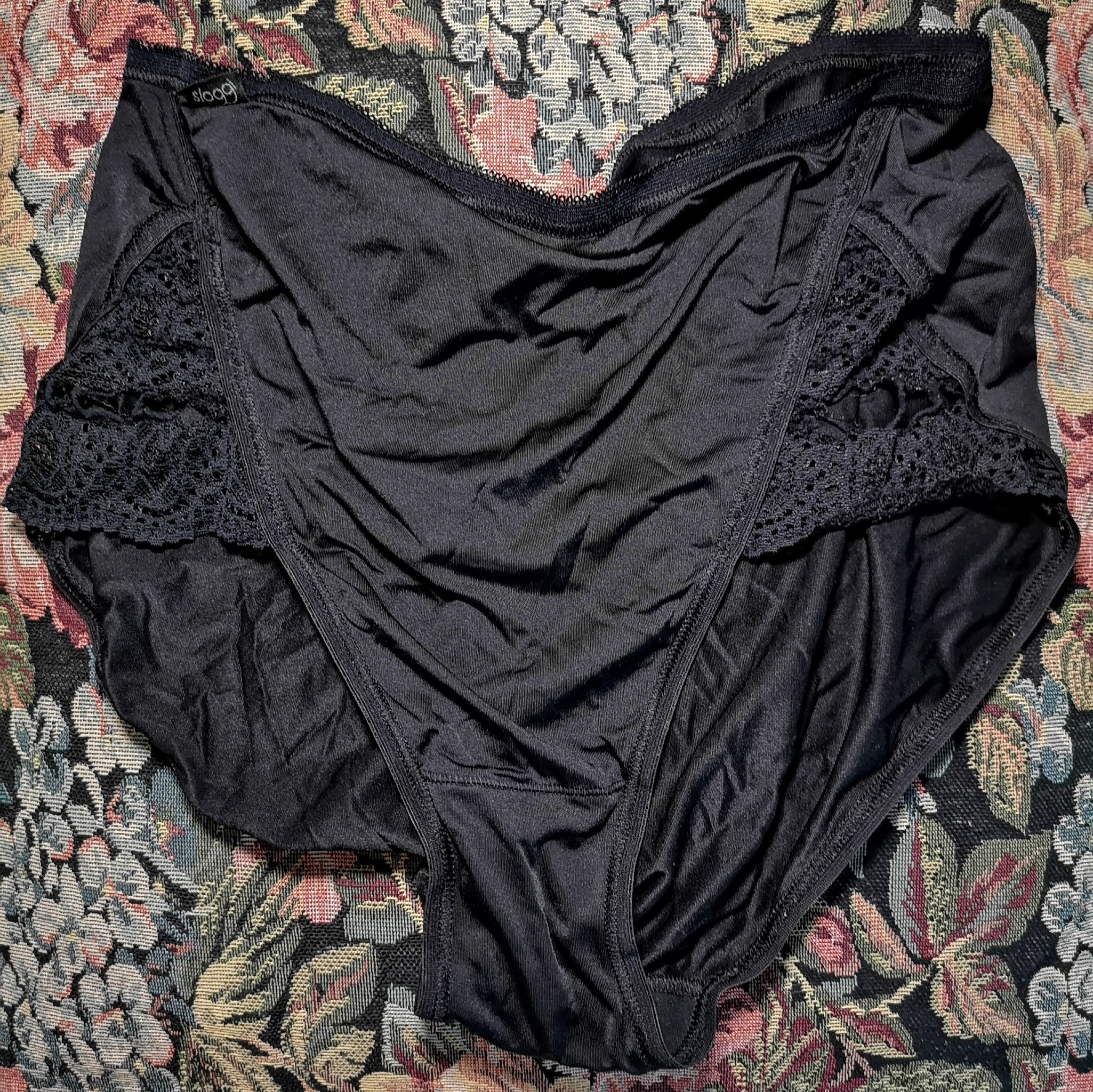 Sexy Black Granny Panty