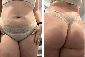 Lace thong