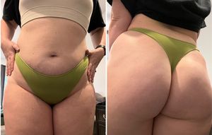 Green thong