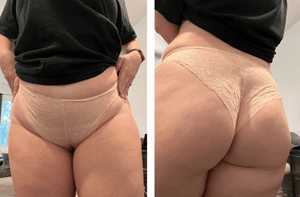 Lace cheeky
