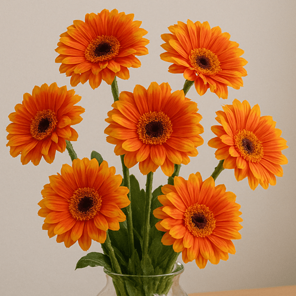 Orange Flower Photo Set