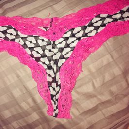 Black and White Heart Panties