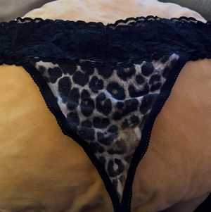 Black Leopard Panties