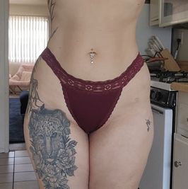 Sexy Lacey Cotton Thongs