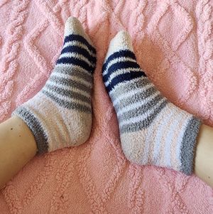 Used Fuzzy Socks