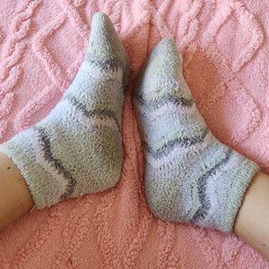 Well Worn Fuzzy Socks