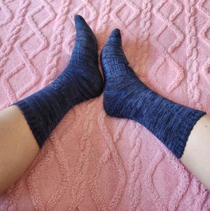 Long Well Worn Hiking Socks