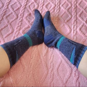 Extremely Well Worn Hiking Socks
