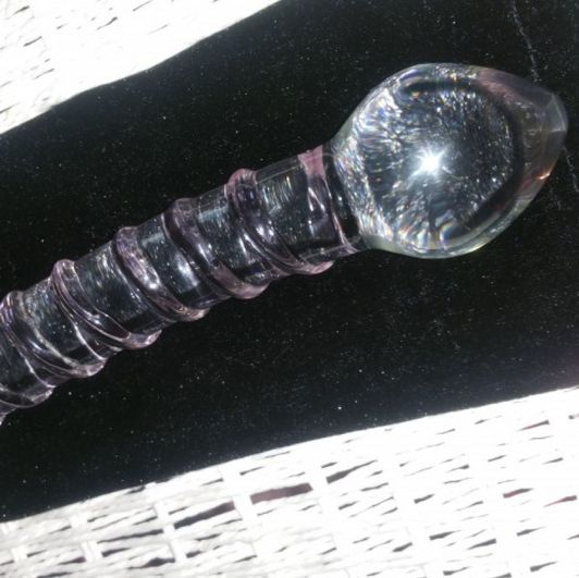 Glass toy