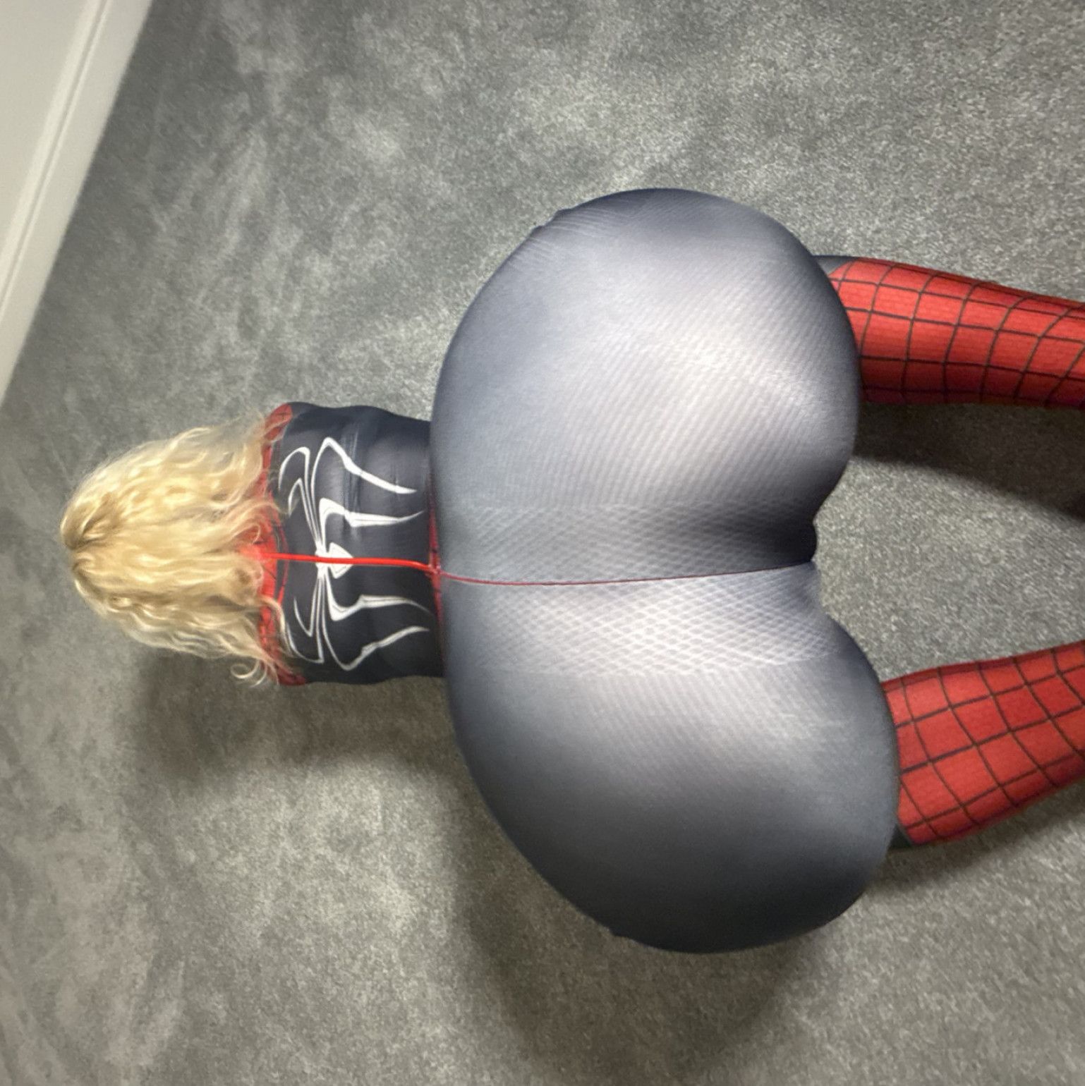 RIPPED Spiderman costume