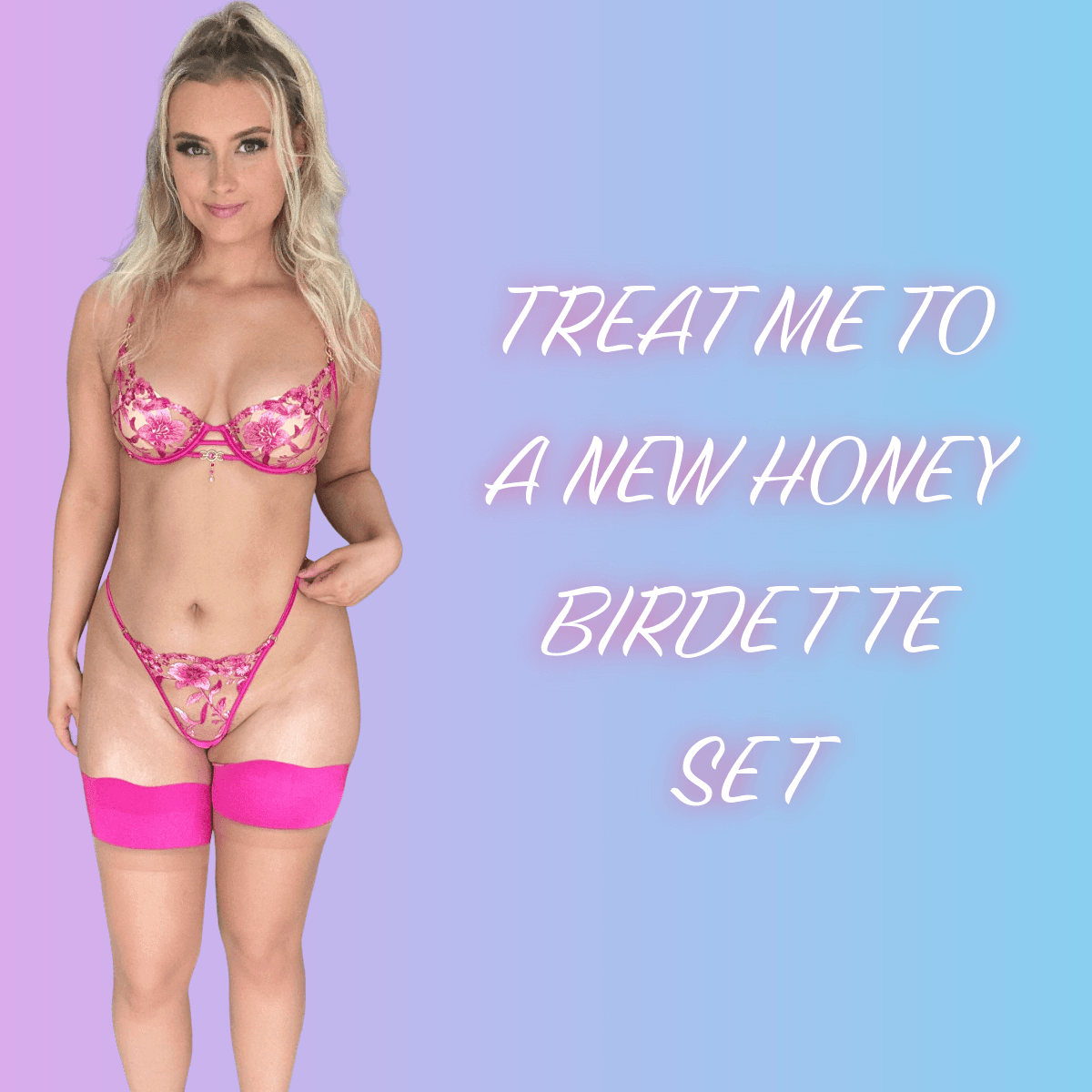 Treat me to a Honey Birdette lingerie set