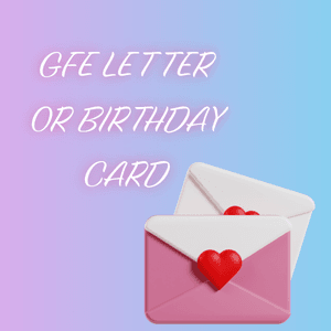 GFE letter or card