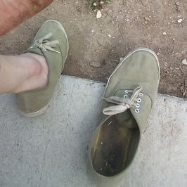 Shoes worn by goddess Jade