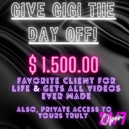 SPOIL GIGI WITH A DAY OFF PART 1  2 SECTIONS DUE TO AMOUNT
