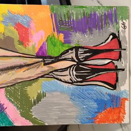 ORIGINAL Painting by Gigi