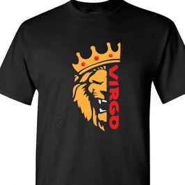 Virgo King Lion Shirt