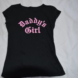 Baby doll Tee Daddys Girl