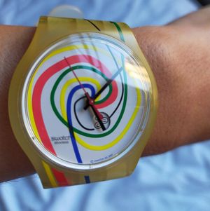 Limited edition Swatch Global Thinking