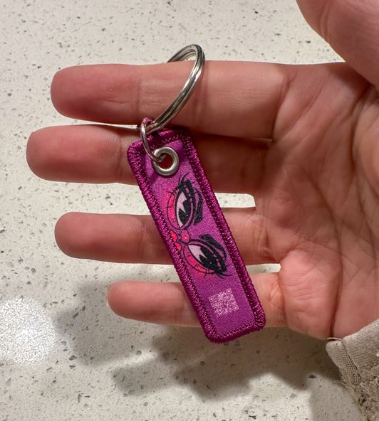 Goddess Bats Key Chain