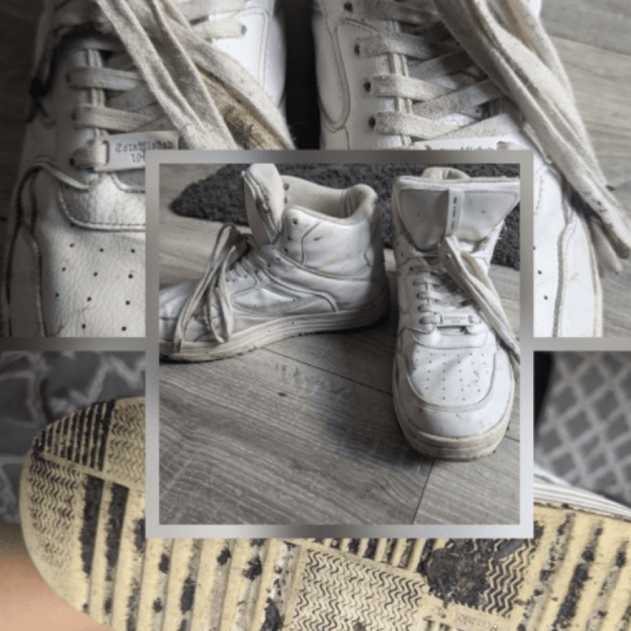 Bershka White Trainers Size 7