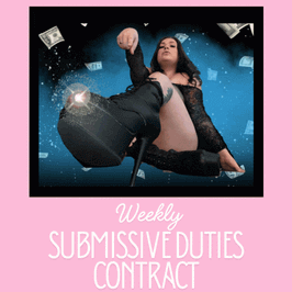 Weekly Submissive Duties Contract