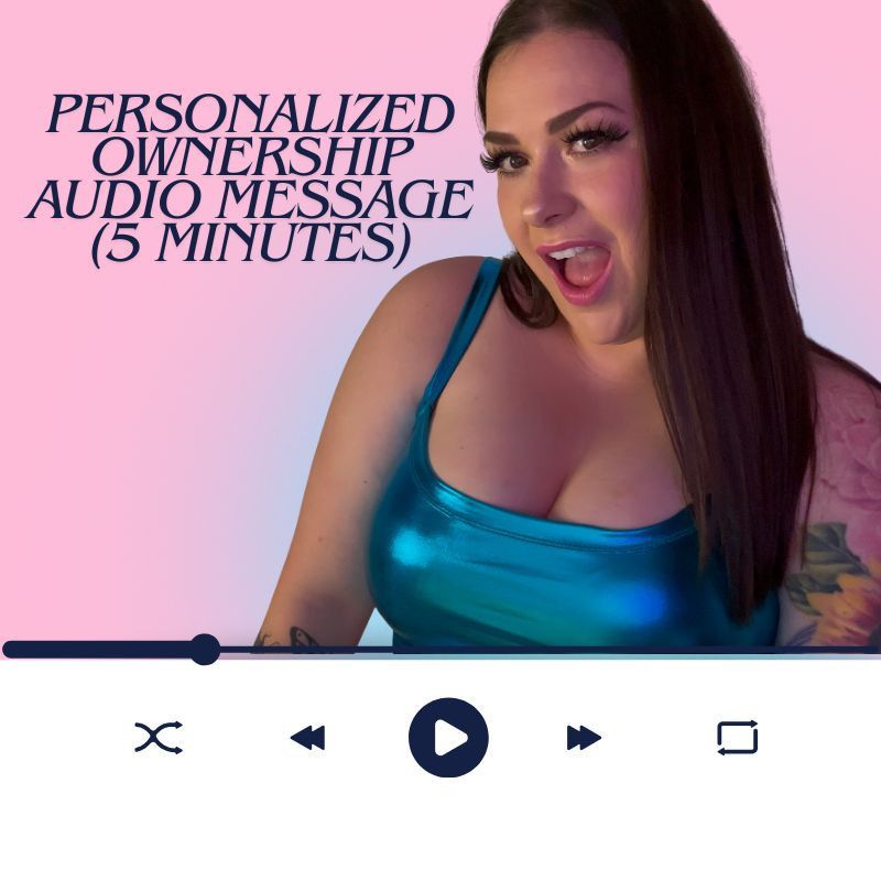 Personalized Ownership Audio Message! 5 Minutes!