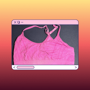 Hot Pink Hot Yoga Sports Bra!