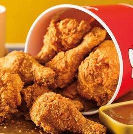 Treat me to a fried chicken dinner