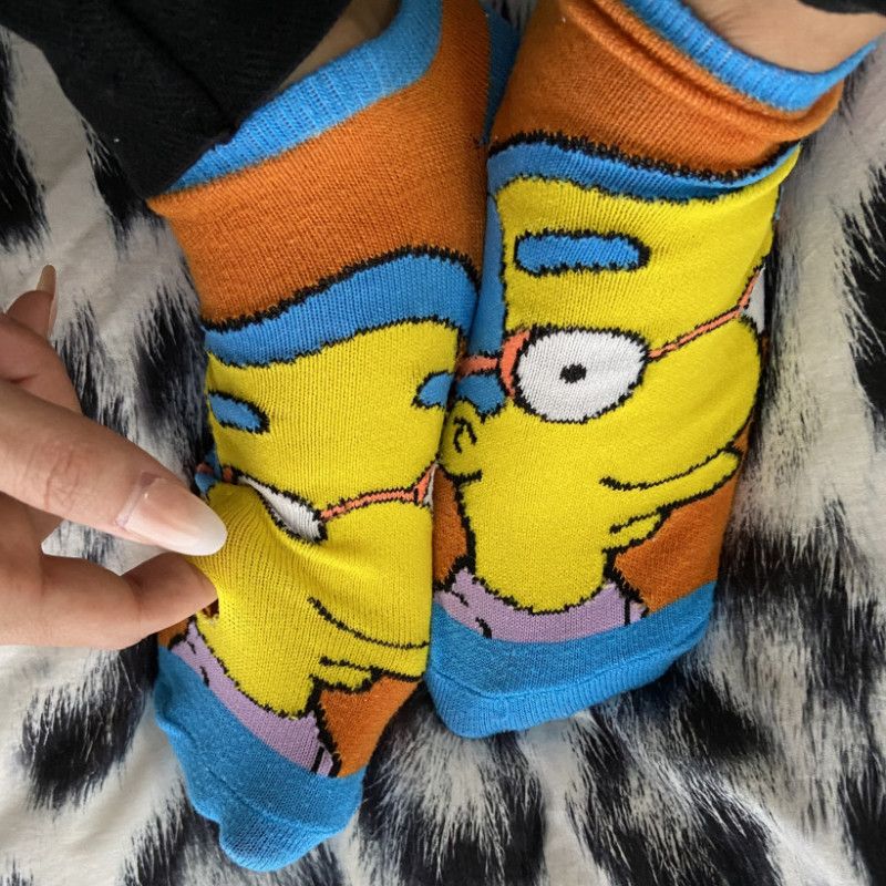 Holly Milhouse socks!