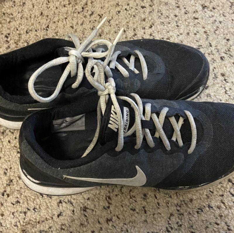 Very worn old bw Nikes