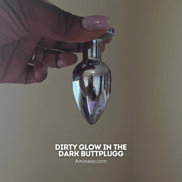 Dirty And Stinky Glow In The Dark ButtPlug