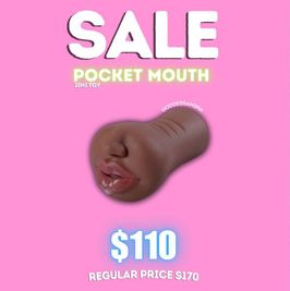 SALE My 2in1 Pocket Mouth Toy