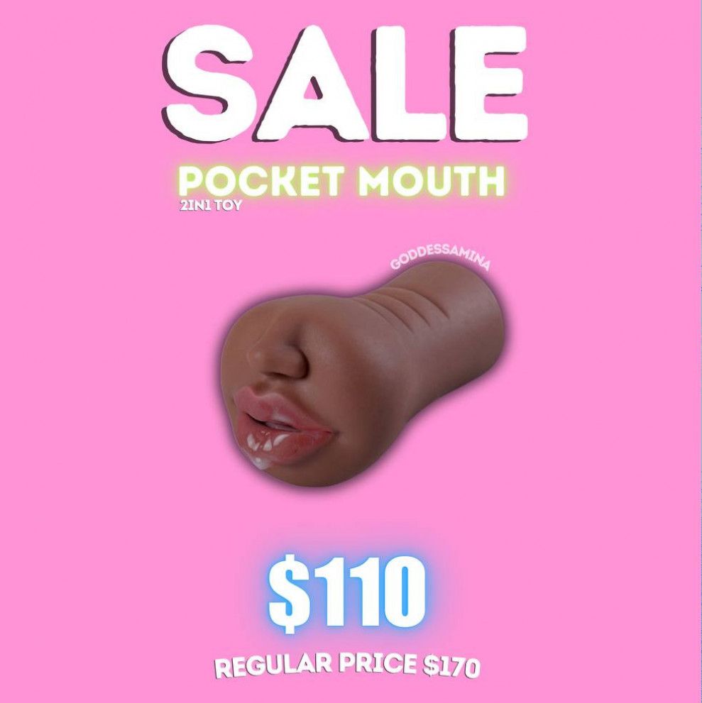 SALE My 2in1 Pocket Mouth Toy