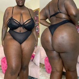 Dirty Black Lingerie  2 Piece Set
