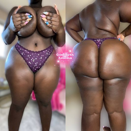 Dirty Purple Thong