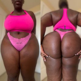 Stinky Pink Heart Thong