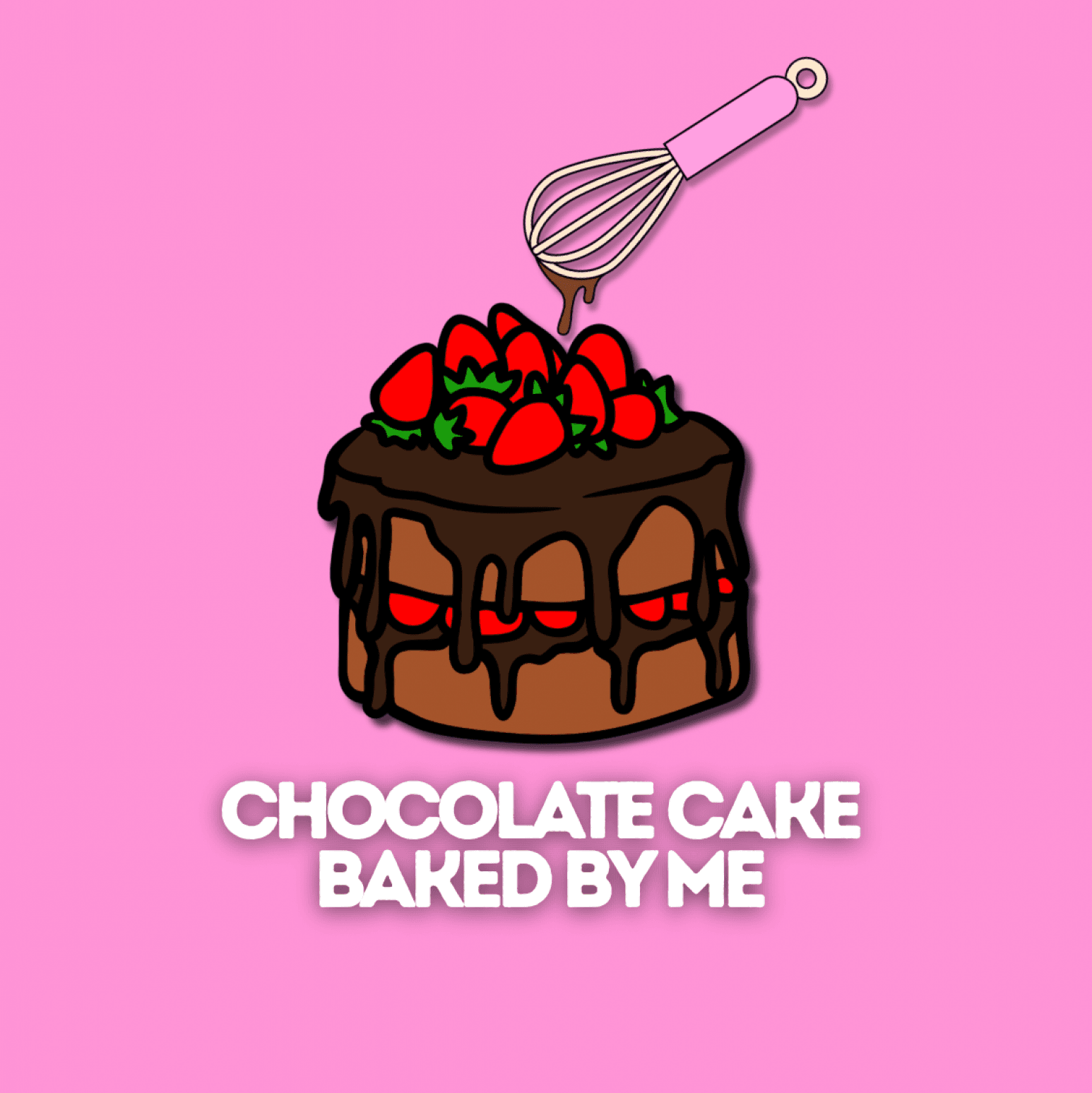 Homemade Chocolate Cake Made By Me