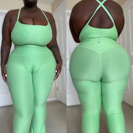 Workout Fantasy Green 2 Piece Set